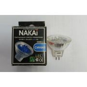 Лампа светодиодная рефлекторная MR11/Led18/12V  0,42W G4 (синяя)  NAKAI
