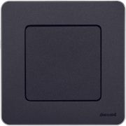 Переключатель 1-кл. Inspiria 10А IP44 250В 10AX механизм антрацит IEK 673673